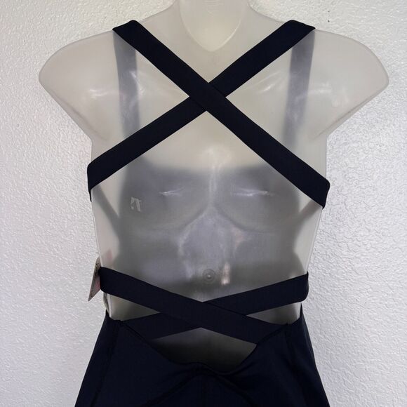 Free People My High Jumpsuit Women XS Gym Bodysuit Cycling Yoga One Piece NEW - Picture 8 of 13